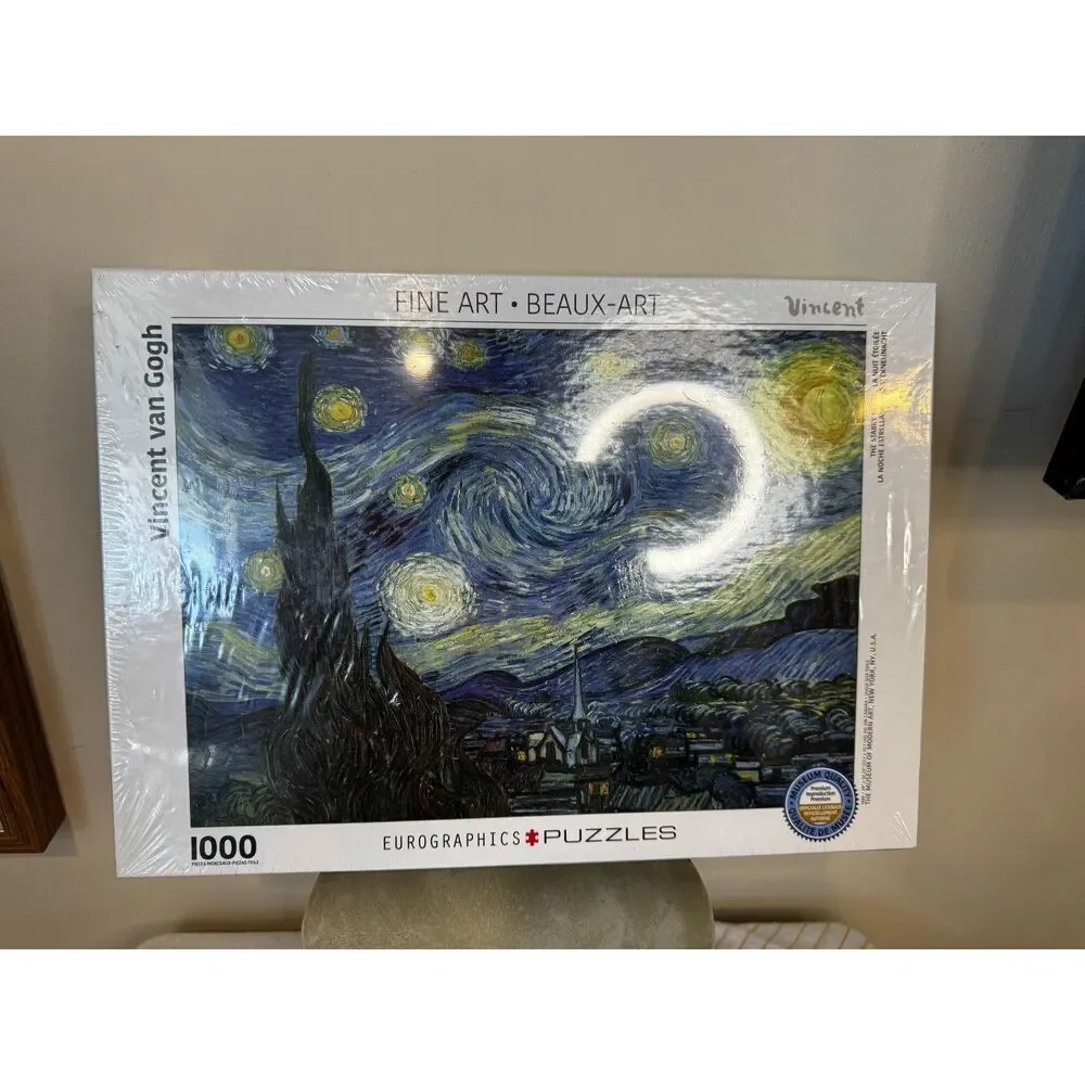Vincent van Gogh 1000 piece puzzle Eurographics Puzzle Unopened